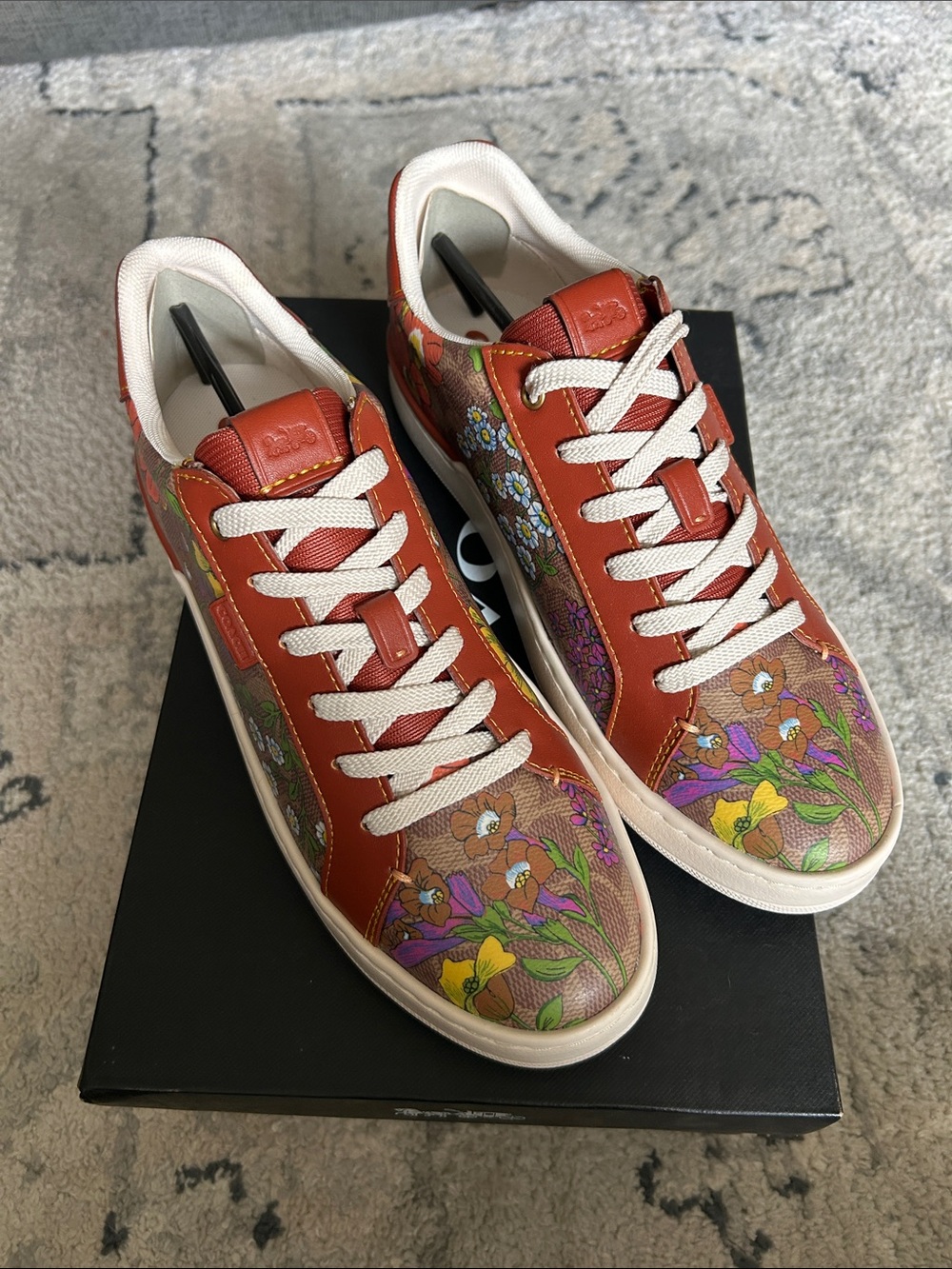 Coach Lowline Coated Canvas Sneakers